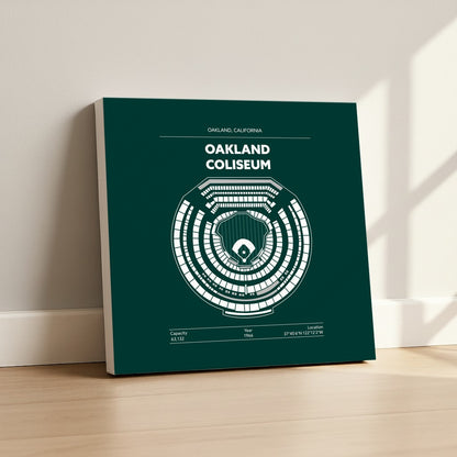Oakland Coliseum Stadium - Classic Dark
