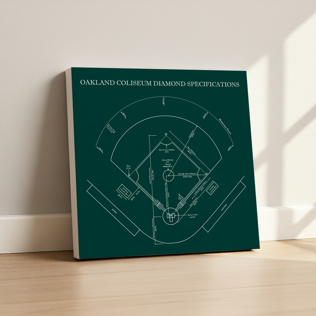 Oakland Coliseum Stadium - Spec Dark