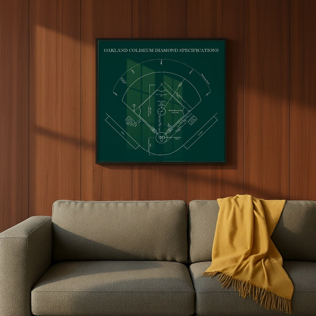 Oakland Coliseum Stadium - Spec Dark