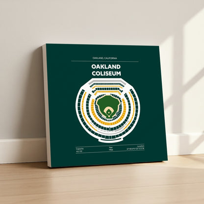 Oakland Coliseum Stadium - Signature Dark