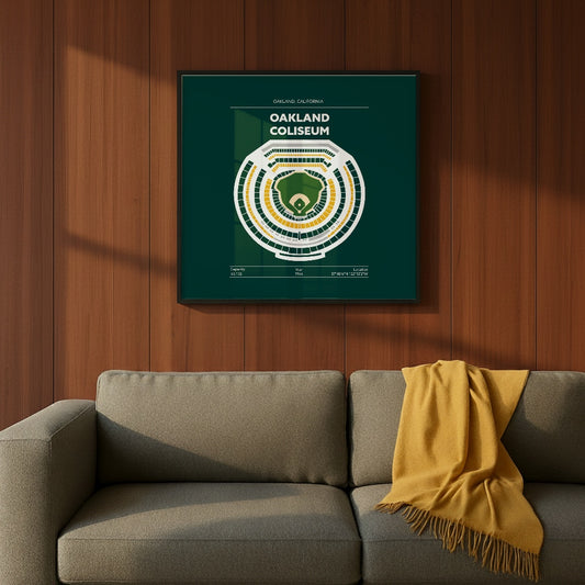 Oakland Coliseum Stadium - Signature Dark