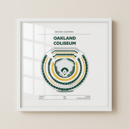 Oakland Coliseum Stadium - Signature Light