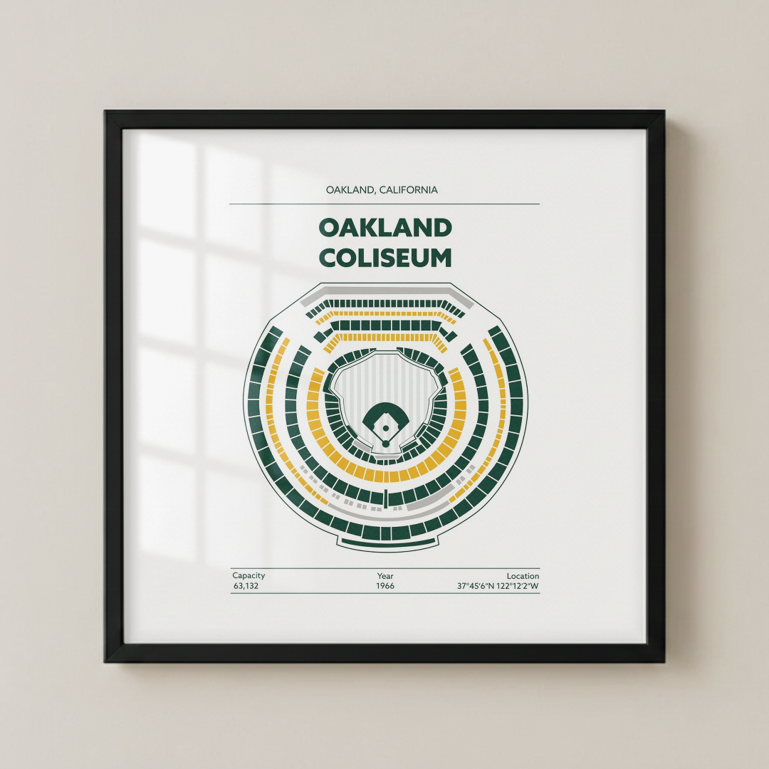 Oakland Coliseum Stadium - Signature Light