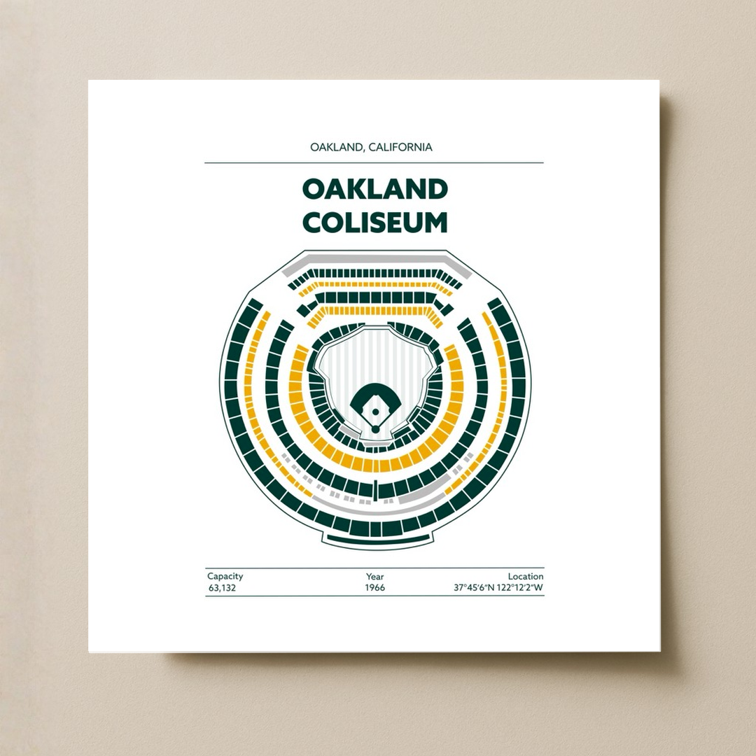 Oakland Coliseum Stadium - Signature Light