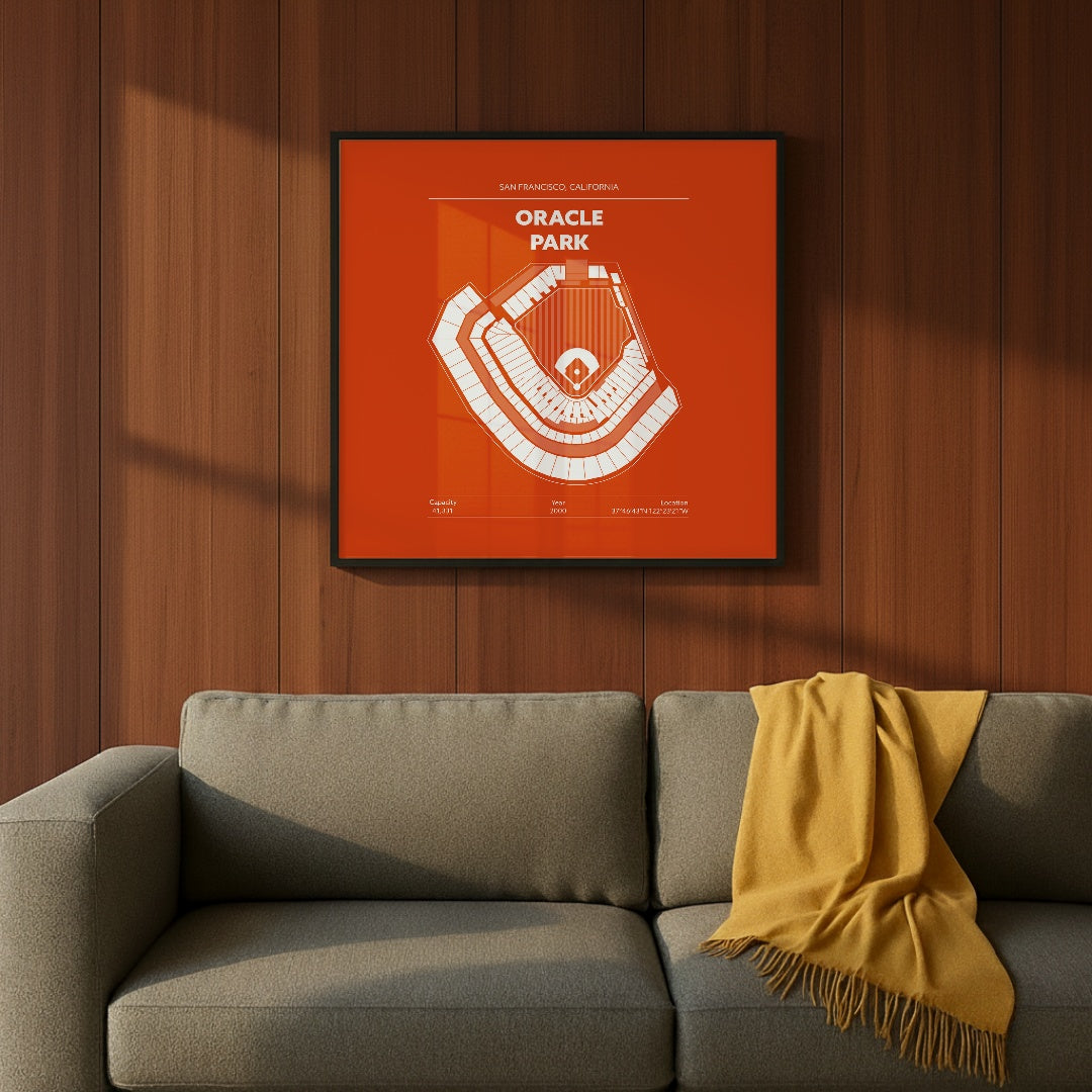 Oracle Park Stadium - Signature Dark