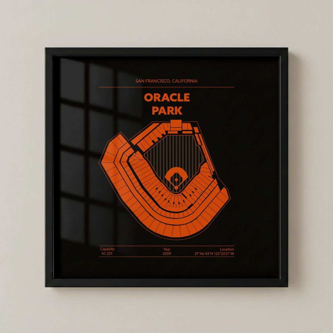 Oracle Park Stadium - Signature Dark v2