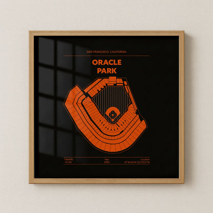 Oracle Park Stadium - Signature Dark v2