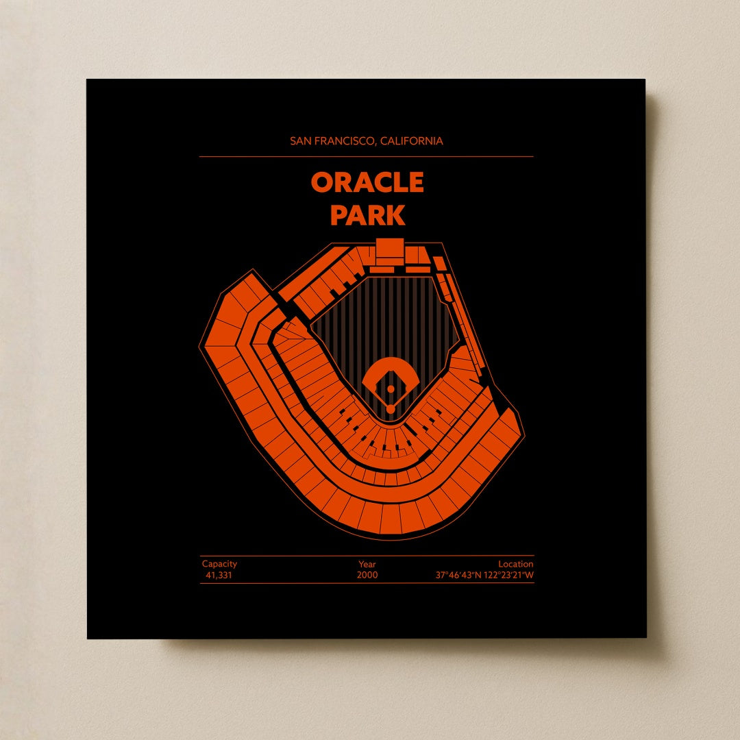 Oracle Park Stadium - Signature Dark v2