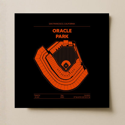 Oracle Park Stadium - Signature Dark v2
