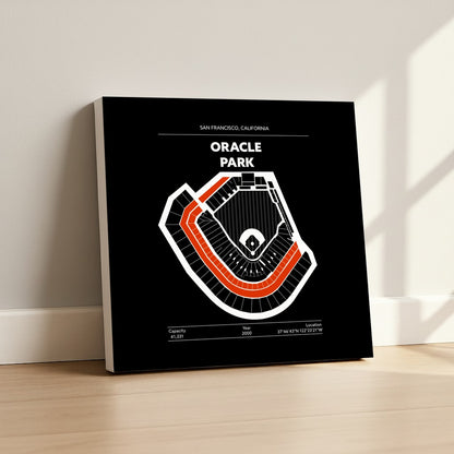 Oracle Park Stadium - Signature Dark