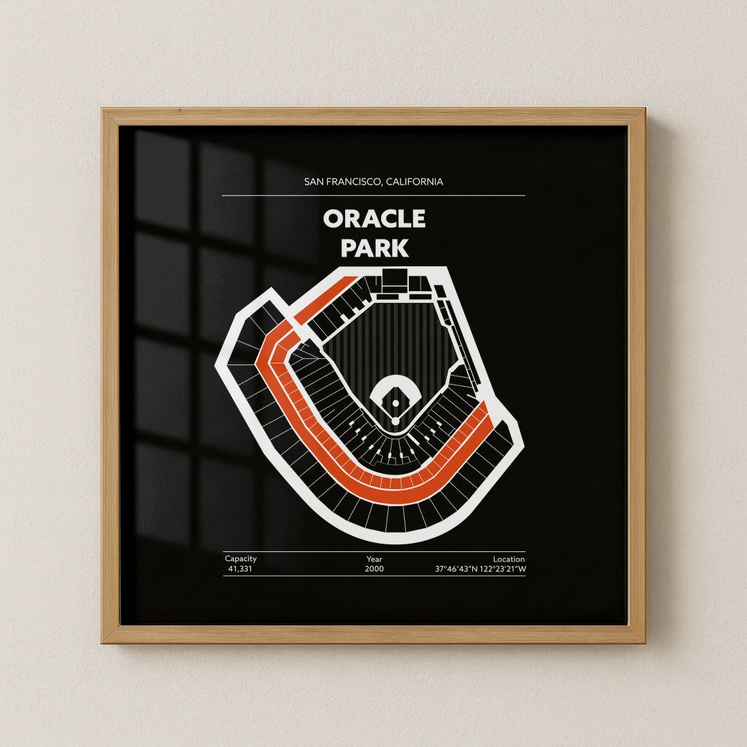 Oracle Park Stadium - Signature Dark