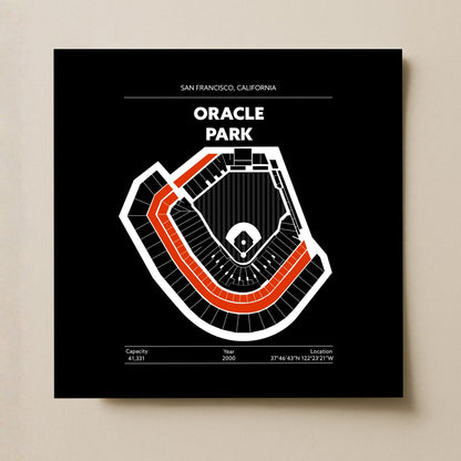 Oracle Park Stadium - Signature Dark