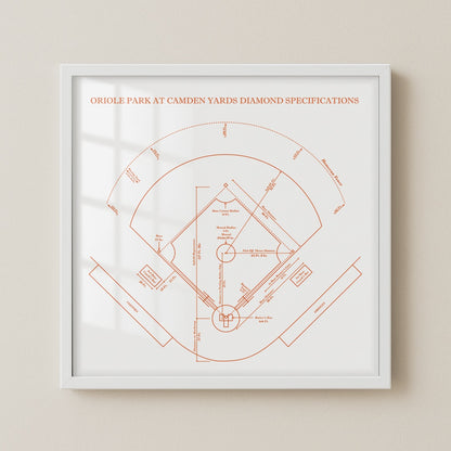 Oriole Park at Camden Yards Stadium - Spec Light