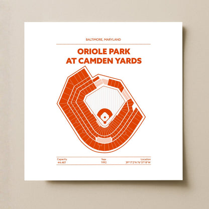 Oriole Park at Camden Yards Stadium - Classic Light