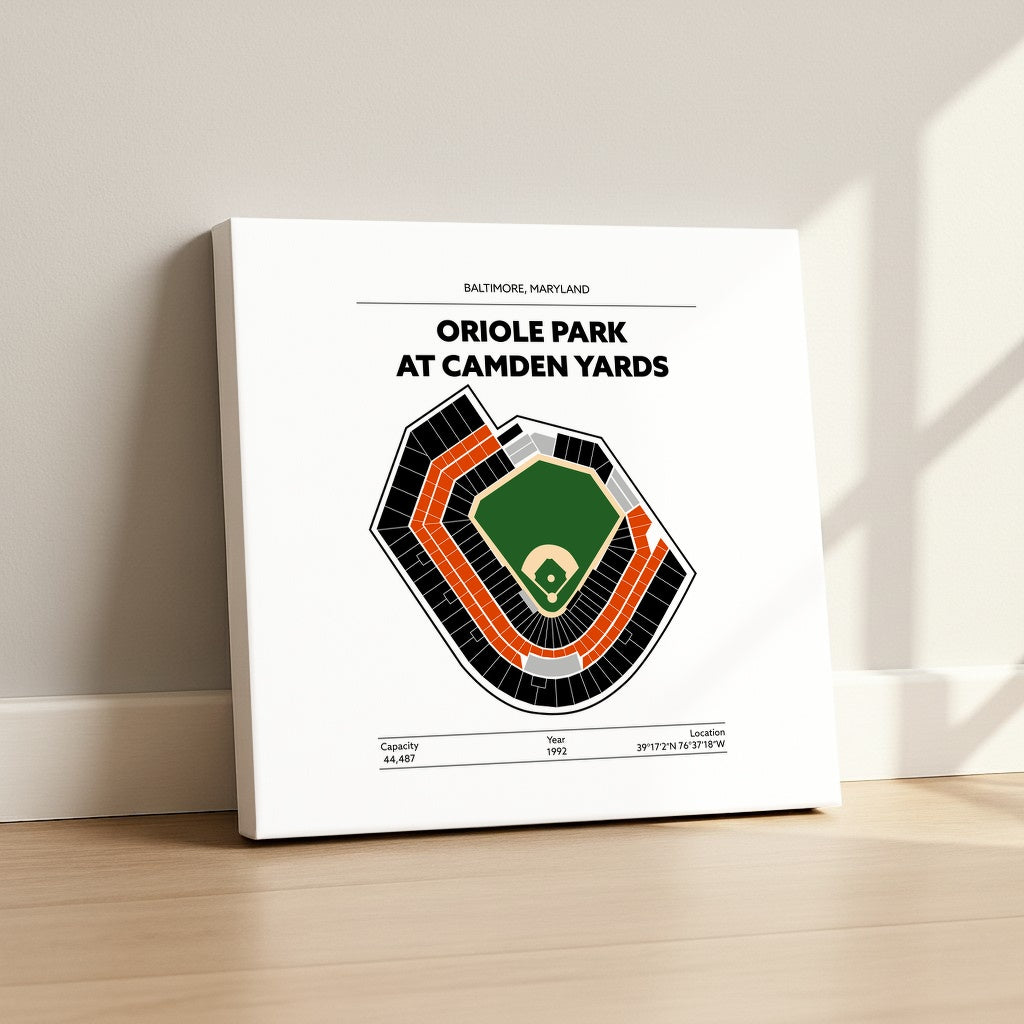 Oriole Park at Camden Yards Stadium - Green Field Light