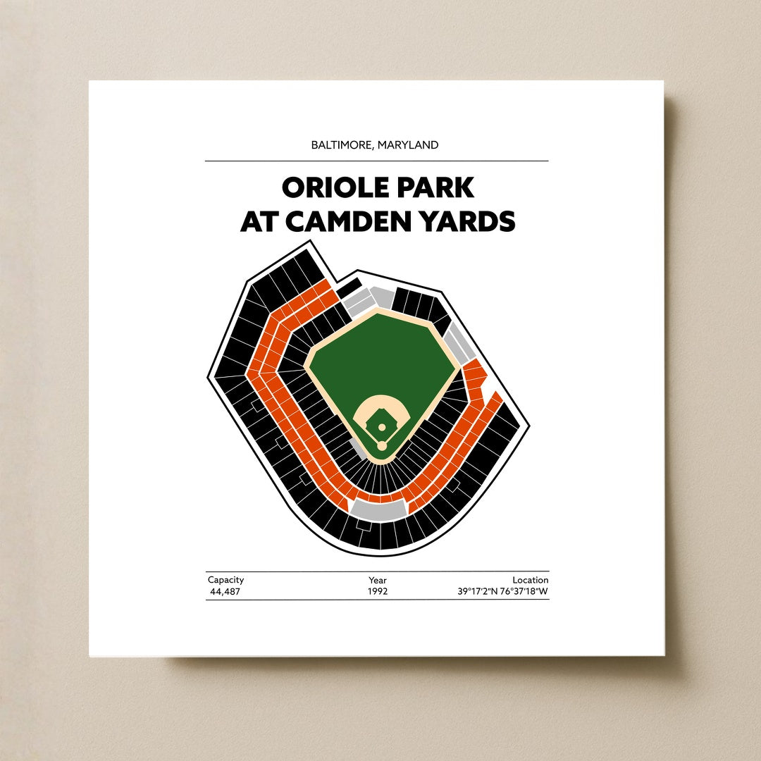 Oriole Park at Camden Yards Stadium - Green Field Light