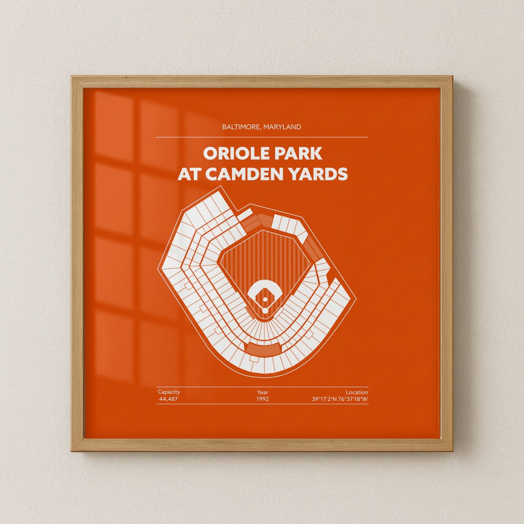 Oriole Park at Camden Yards Stadium - Classic Dark