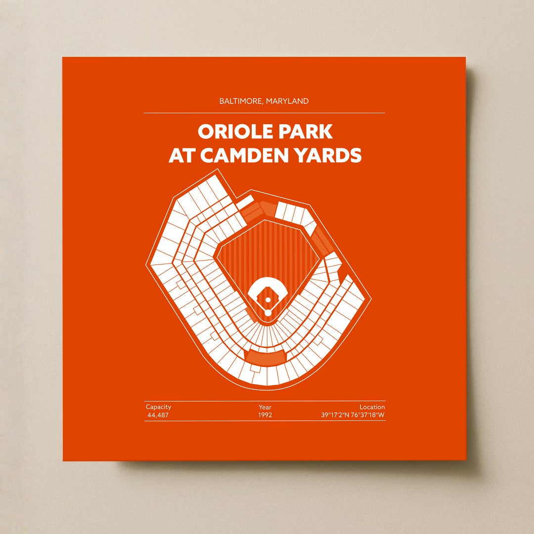 Oriole Park at Camden Yards Stadium - Classic Dark