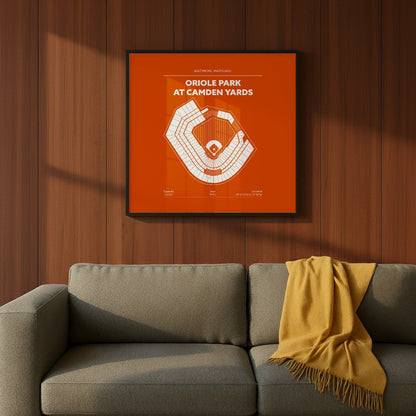 Oriole Park at Camden Yards Stadium - Classic Dark
