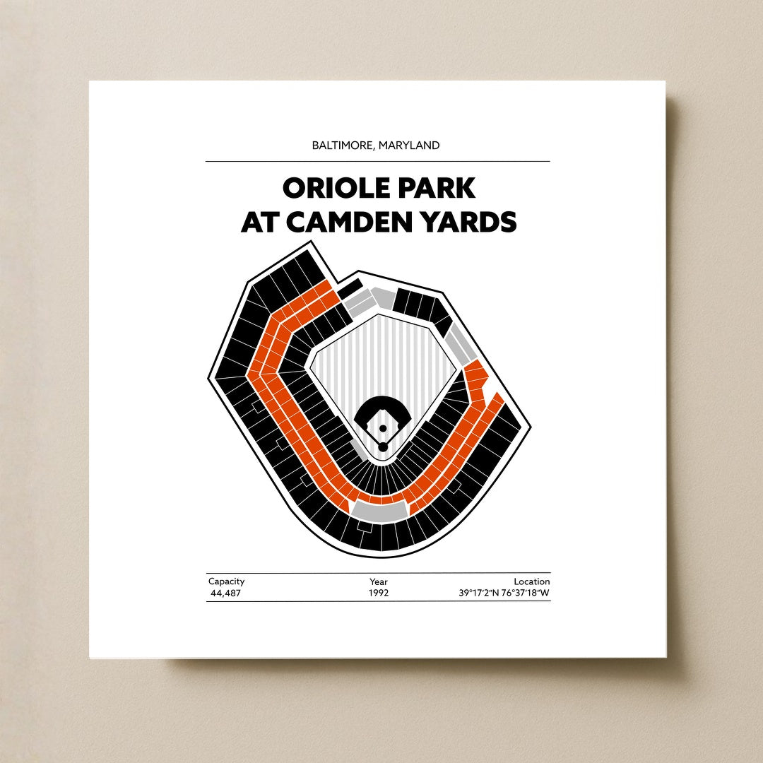 Oriole Park at Camden Yards Stadium - Signature Light