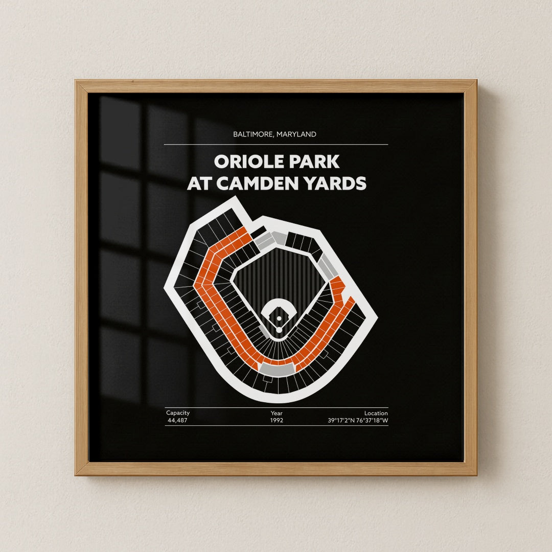 Oriole Park at Camden Yards Stadium - Signature Dark