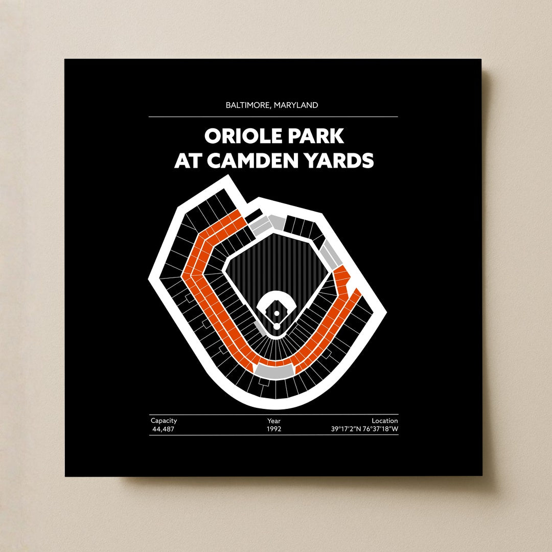 Oriole Park at Camden Yards Stadium - Signature Dark