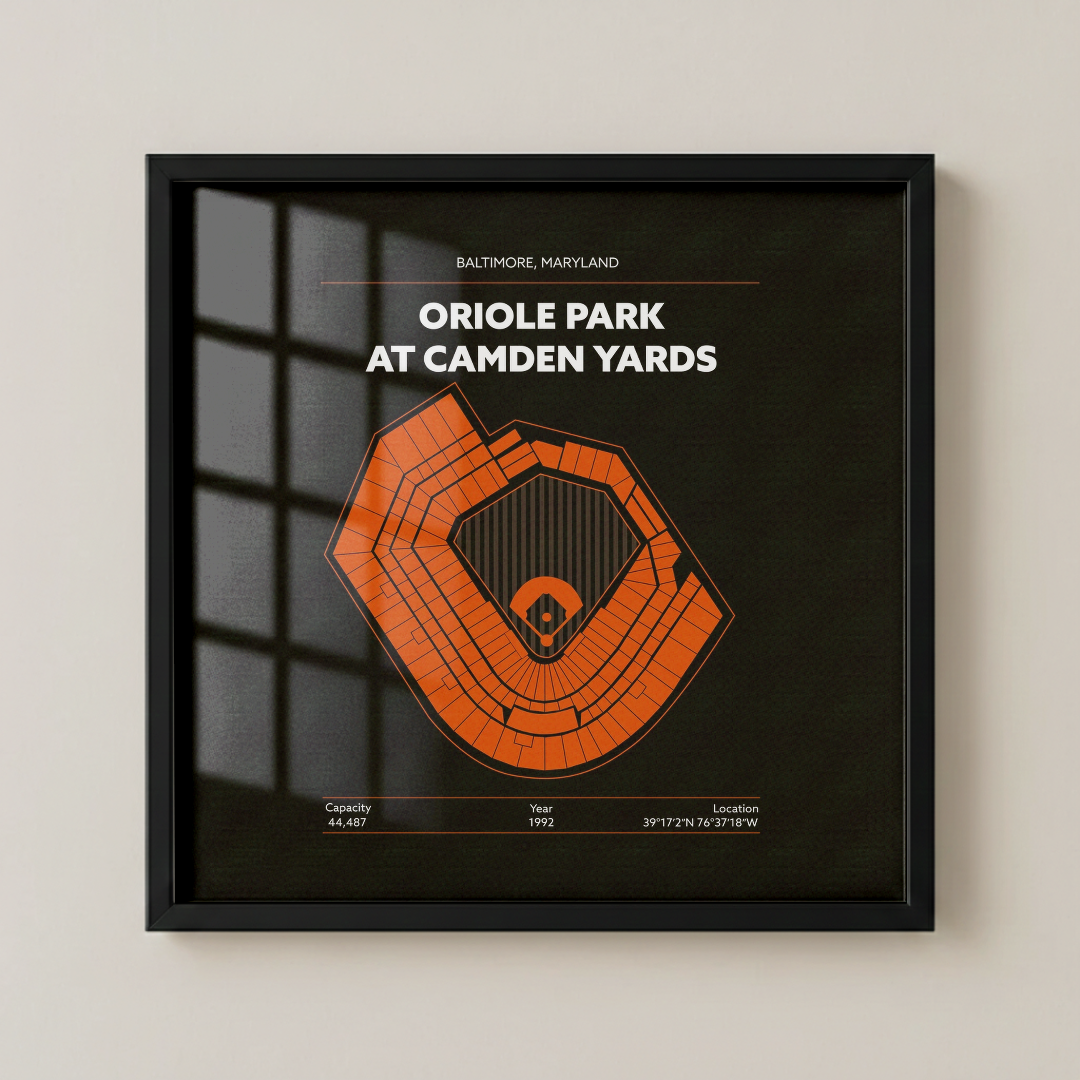 Oriole Park at Camden Yards Stadium - Signature Dark v2