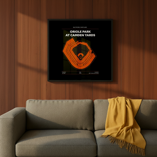 Oriole Park at Camden Yards Stadium - Signature Dark v2