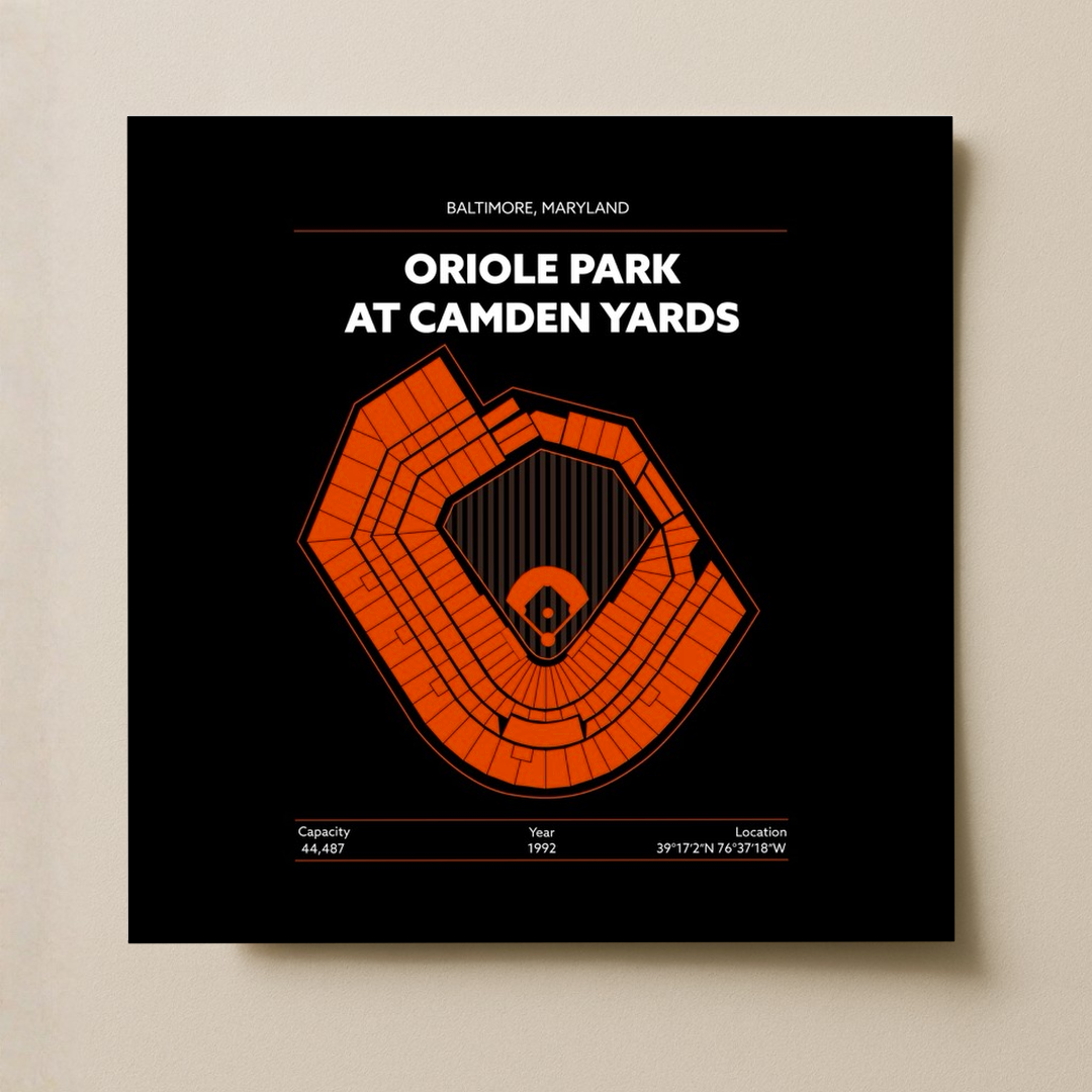 Oriole Park at Camden Yards Stadium - Signature Dark v2