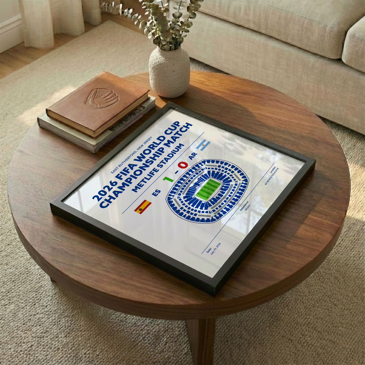 ESvsAR FINALS - World Cup Soccer Poster