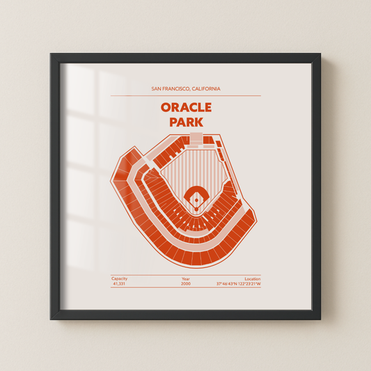 ORACLE PARK STADIUM Signature - Minimal
