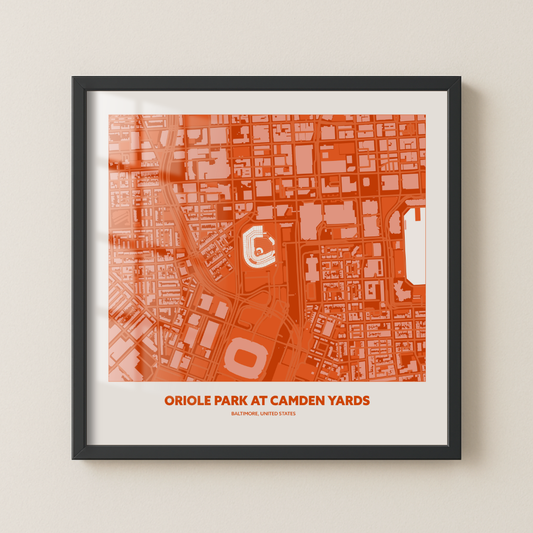 ORIOLE PARK AT CAMDEN YARDS STADIUM Aerial - Minimal