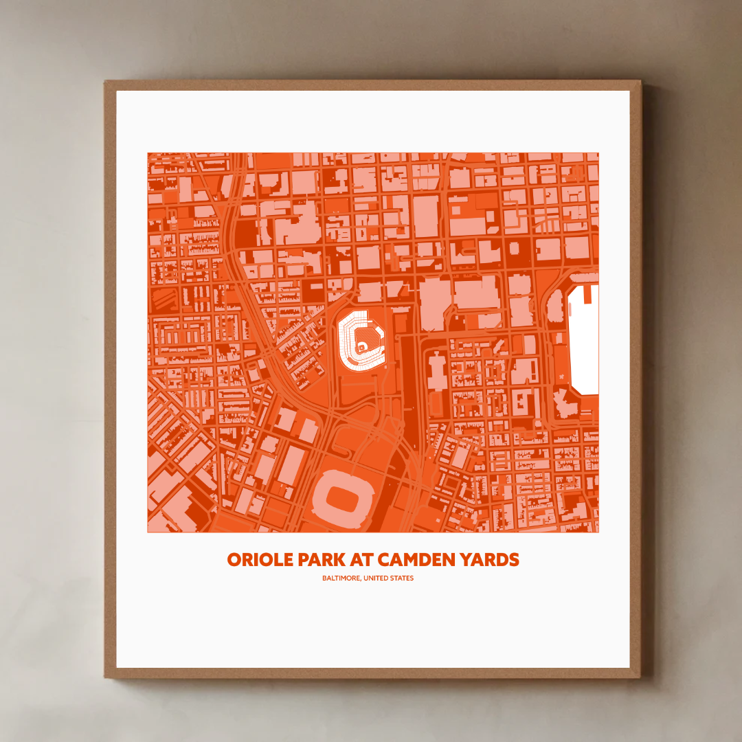 ORIOLE PARK AT CAMDEN YARDS STADIUM Aerial - Minimal