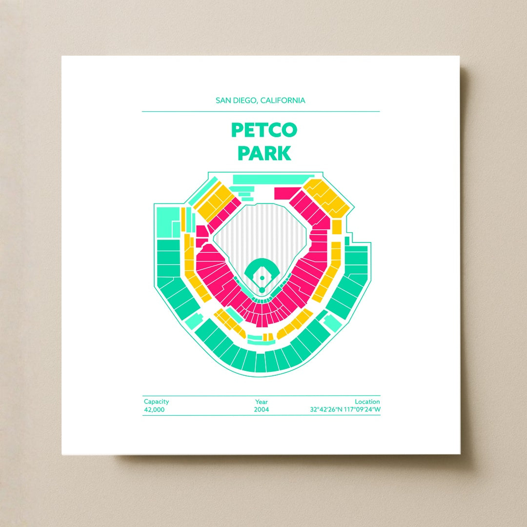 Petco Park Stadium - City Connect Classic Light