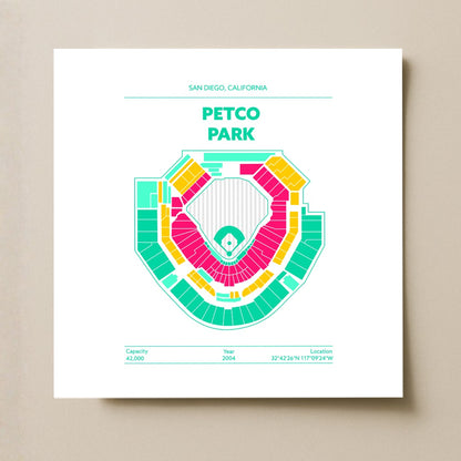 Petco Park Stadium - City Connect Classic Light