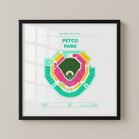 Petco Park Stadium - City Connect Green Field Dark