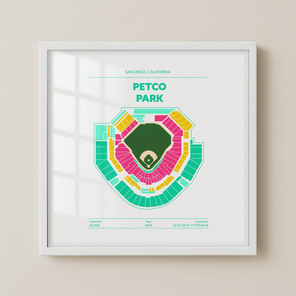 Petco Park Stadium - City Connect Green Field Dark