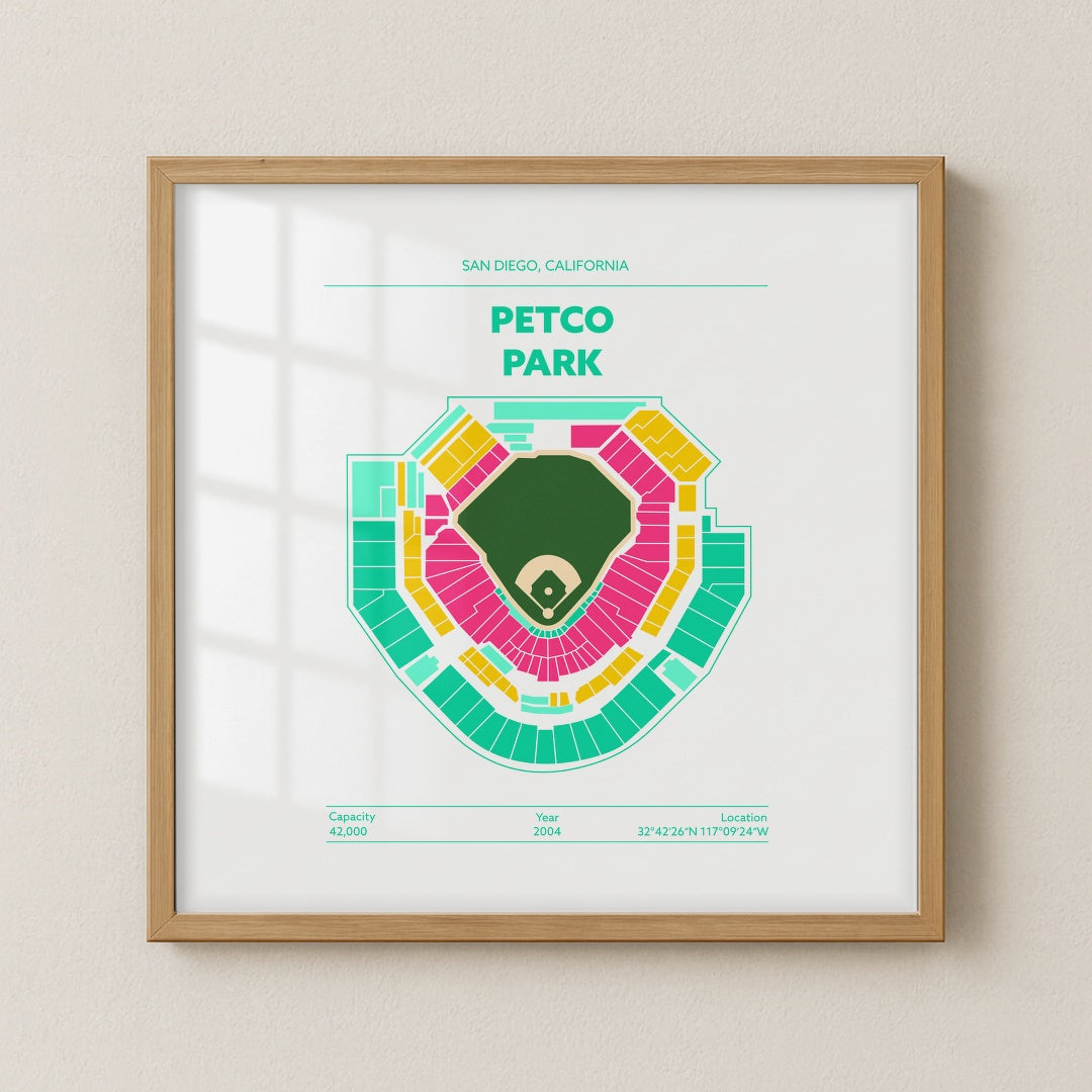 Petco Park Stadium - City Connect Green Field Dark
