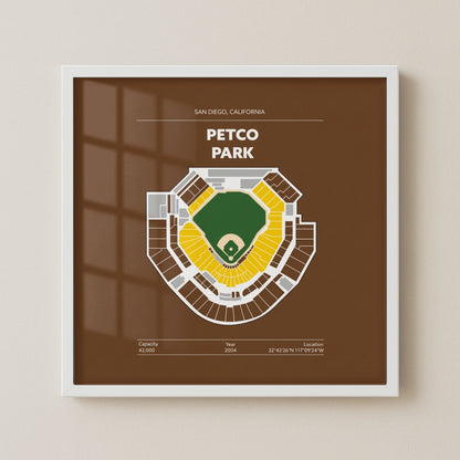 Petco Park Stadium - Green Field Dark