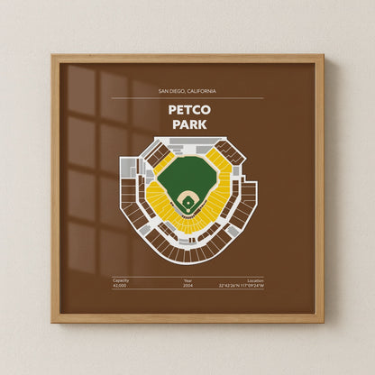 Petco Park Stadium - Green Field Dark