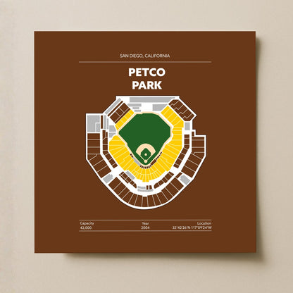 Petco Park Stadium - Green Field Dark