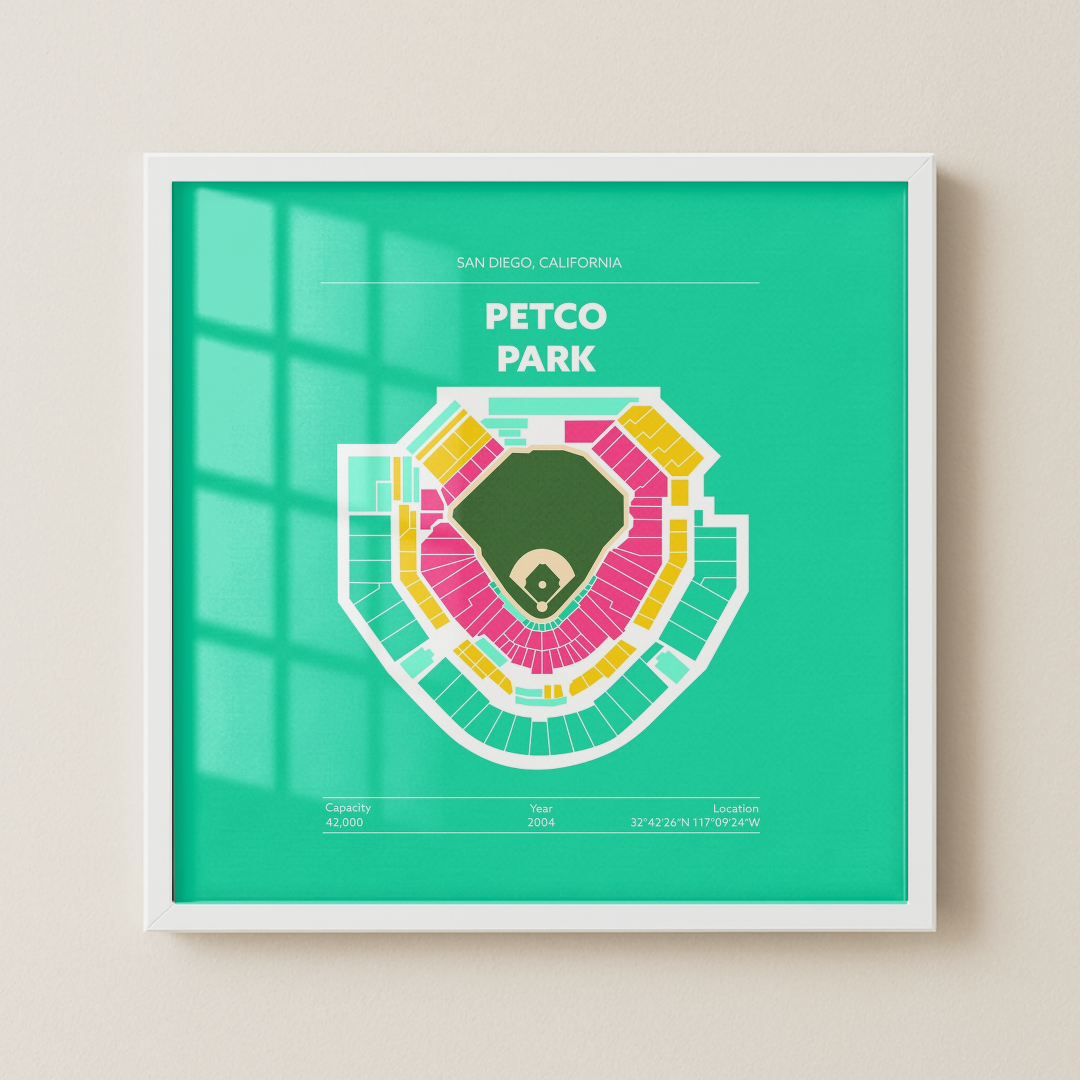 Petco Park Stadium - City Connect Green Field Dark