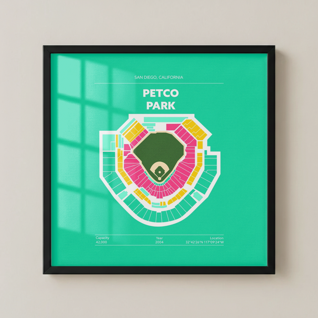 Petco Park Stadium - City Connect Green Field Dark
