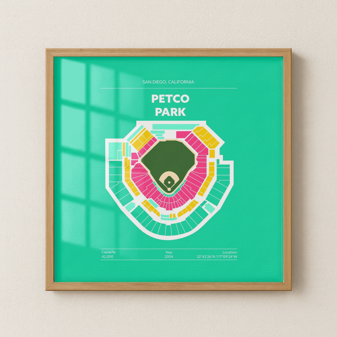 Petco Park Stadium - City Connect Green Field Dark