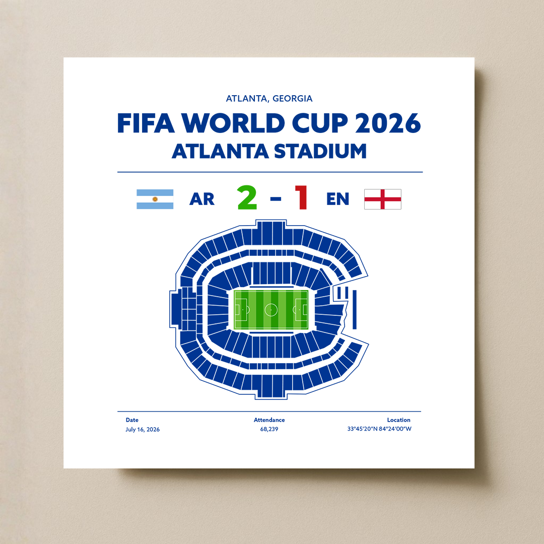ARvsEN - World Cup Soccer Poster