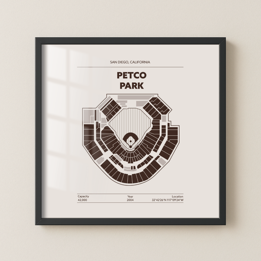 PETCO PARK STADIUM Signature - Minimal
