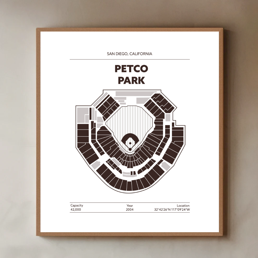 PETCO PARK STADIUM Signature - Minimal