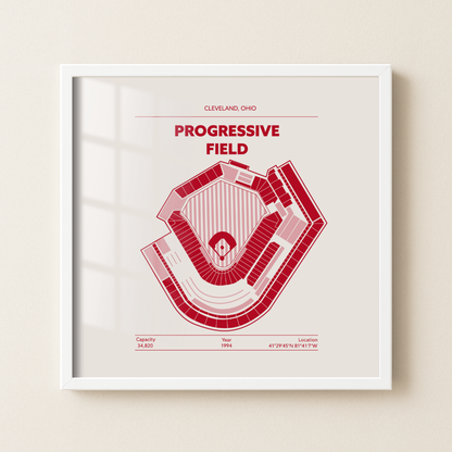 Progressive Field Stadium - Classic Light