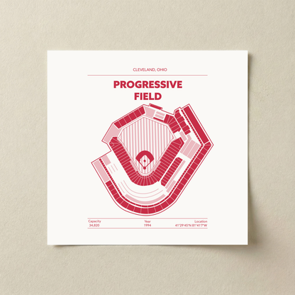 Progressive Field Stadium - Classic Light