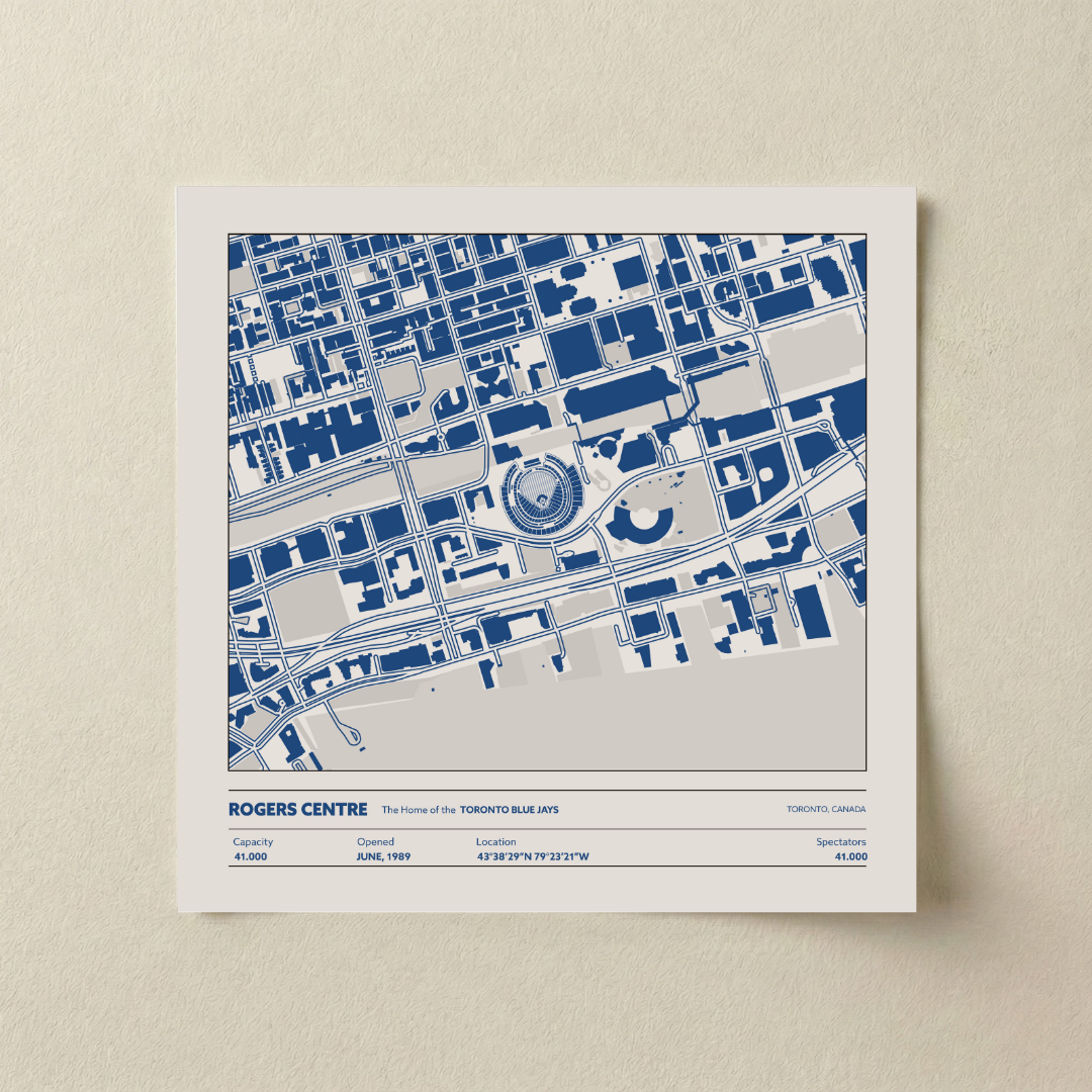 Rogers Centre - Aerial Detailed